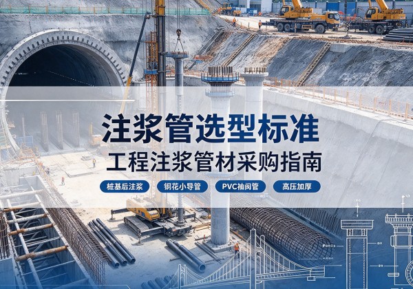 盈江注浆管选型标准